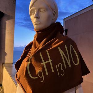 Stola ‘Chimica’ in Felpa